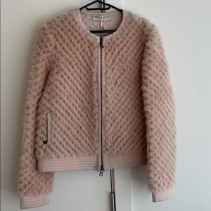 Emilio Pucci rabbit fur Moto Jacket